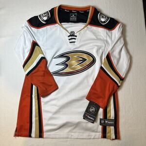 Anaheim Ducks NHL Fanatics Breakaway Away Jersey White Men’s Size Large NEW